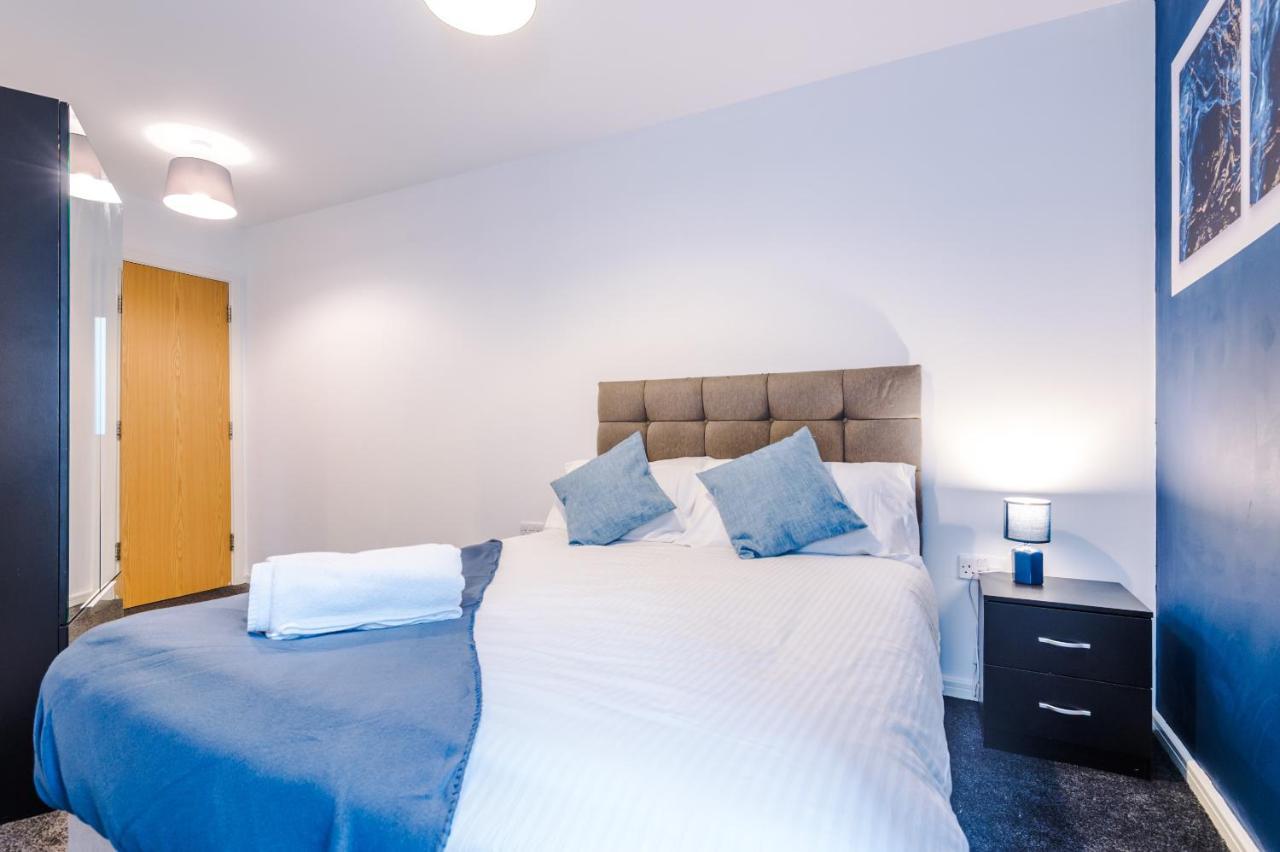 2 Bed Apartment With Balcony Private Parking Near Etihad Stadium, Coop Live Manchester Extérieur photo