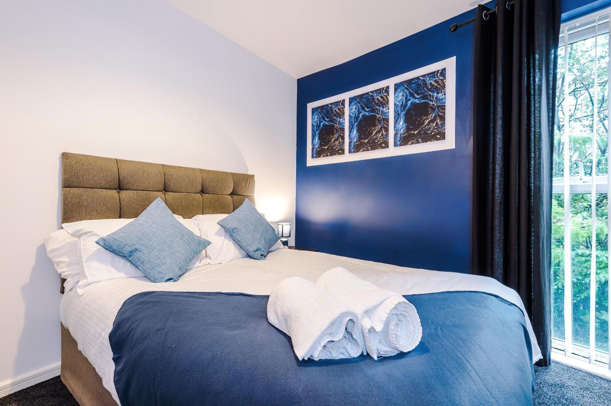 2 Bed Apartment With Balcony Private Parking Near Etihad Stadium, Coop Live Manchester Extérieur photo